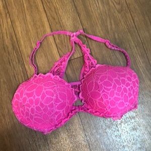 Pink bra